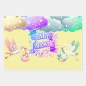 Schönes Mädchen/Junge von Twin Geschenkpapier Set (Vorderseite 2)