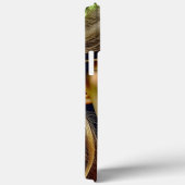Schönes Mädchen mit Sonnenbrille Reflektion Blume Case-Mate iPhone Hülle (Rückseite / Rechts)