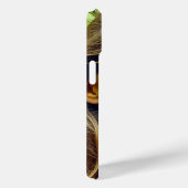 Schönes Mädchen mit Sonnenbrille Reflektion Blume Case-Mate iPhone Hülle (Rückseite / Rechts)