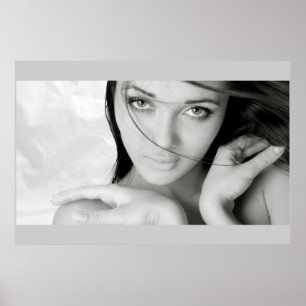 schönes Mädchen Poster