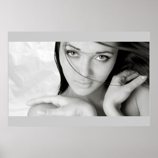 schönes Mädchen Poster (Vorne)