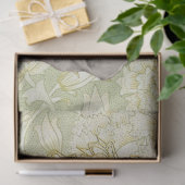 Schönes Mädchen und Blume Dekoupage Tissue Paper Seidenpapier (Geschenk)