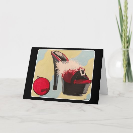 Schönes Mädchen Weihnachten 2020 Gemälde auf einem (Vorderseite)