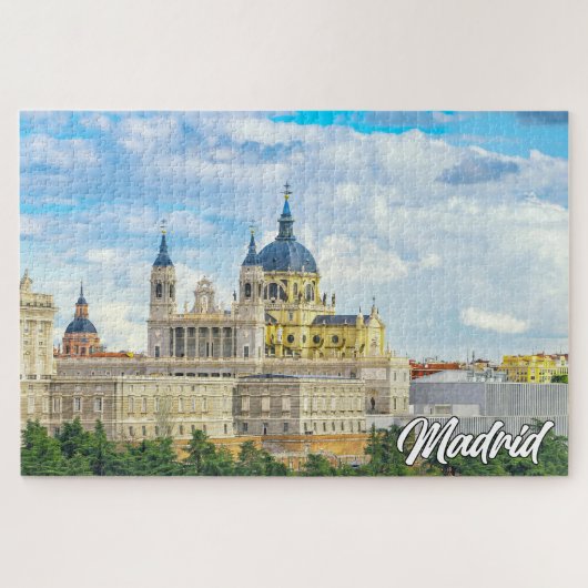 Schönes Madrid, Spanien Puzzle (Horizontal)