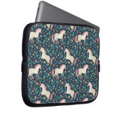 Schönes magisches Einhorn-Muster Laptopschutzhülle (Vorne Rechts)
