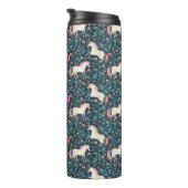 Schönes magisches Einhorn-Muster Thermosbecher (Nach rechts gedreht)