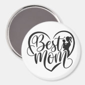 Schönes Magnet für Muttertag (Vorderseite/Rückseite)