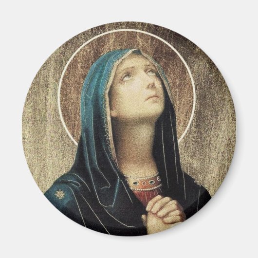 Schönes Magnet Madonna Unsere Mutter von Sorrow (Vorne)