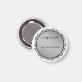 SCHÖNES MAGNET MIT DEDITIERUNG (Vorderseite/Rückseite)