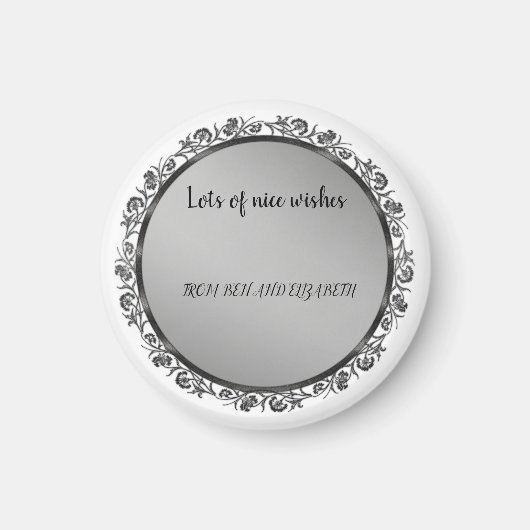 SCHÖNES MAGNET MIT DEDITIERUNG (Vorne)