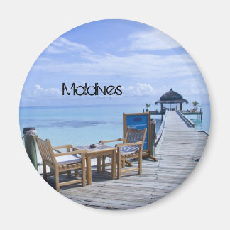 Schönes Malediven Beach Magnet