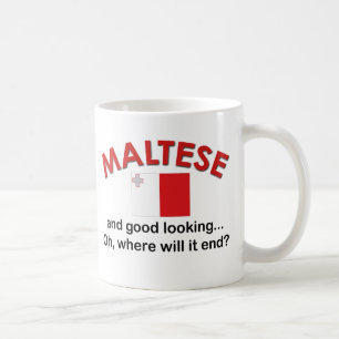 Schönes maltesisches kaffeetasse
