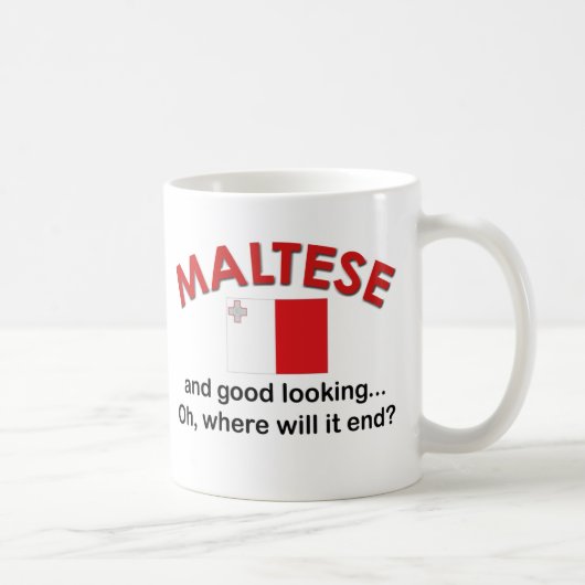 Schönes maltesisches kaffeetasse (Rechts)