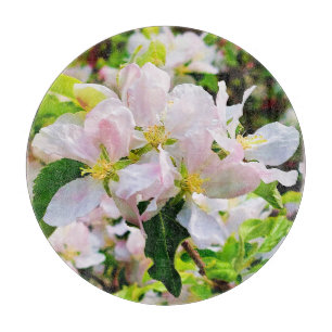 Schönes Malus asiatica Foto Schneidebrett