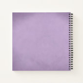 Schönes Mandala Crescent Moon Design Muster Notizblock (Rückseite)