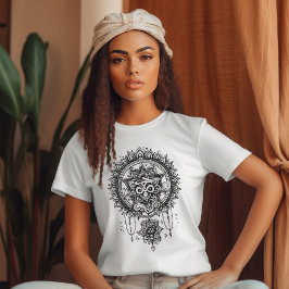 Schönes Mandala Design T-Shirt