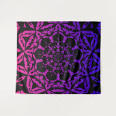 schönes Mandala-Design Wandteppich (Vorderseite (Horizontal))