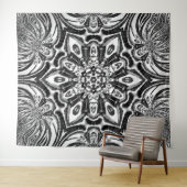 schönes Mandala-Design Wandteppich (Beispiel (Horizontal))