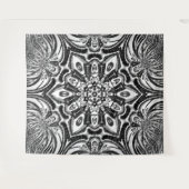 schönes Mandala-Design Wandteppich (Vorderseite (Horizontal))