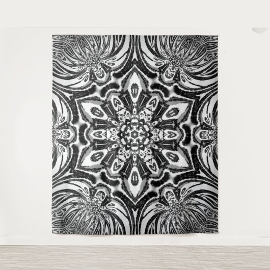 schönes Mandala-Design Wandteppich (Vorderseite)
