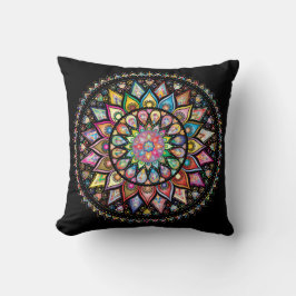 Schönes Mandala-Kissen Kissen