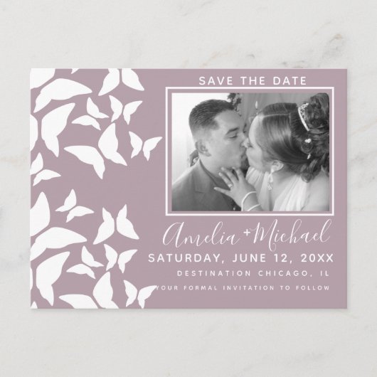 Schönes Mariposas Foto Postkarte (Vorderseite)