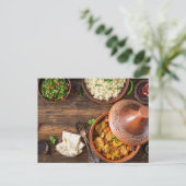 Schönes marokkanisches Tajine Marokko Küche Postkarte (Stehend Vorderseite)
