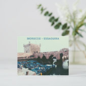 Schönes Marokko Essaouira Souvenir Alte Stadt Postkarte (Stehend Vorderseite)