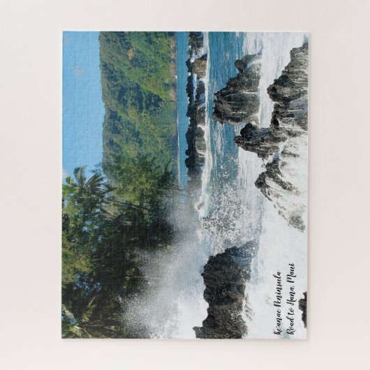 Schönes Maui-Küstenlinien-Puzzlespiel Puzzle (Vertikal)