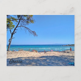 Schönes Meer Griechenland Postkarte