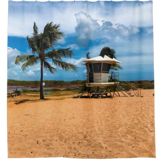 Schönes Meeresleben Duschvorhang (Vorderseite)