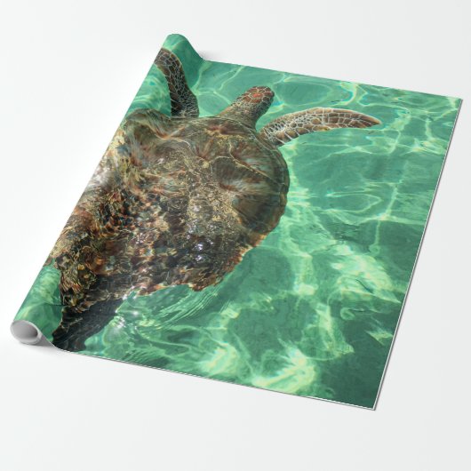 Schönes Meeresleben Geschenkpapier (Ungerollt)