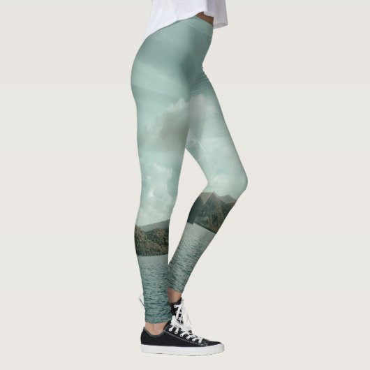 Schönes Meeresleben Leggings (Rechts)