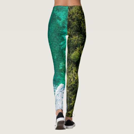 Schönes Meeresleben Leggings (Rückseite)