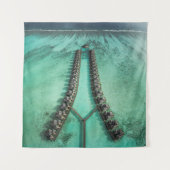 Schönes Meeresleben Wandteppich (Vorderseite)