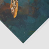 Schönes Meeresschildkrötendekoupage Seidenpapier (Ausschnitt)