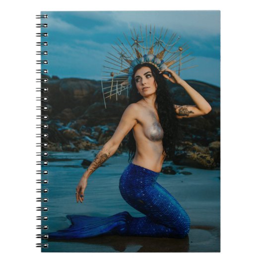 schönes Meerjungbuch | Hinweis Notizblock (Vorderseite)