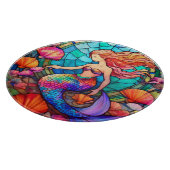 Schönes Meerjungfraupuzzle Schneidebrett (Ecke)