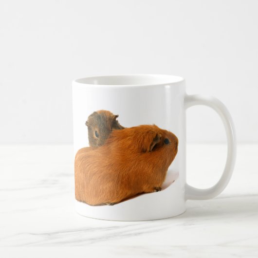 schönes Meerschweinchen zwei Kaffeetasse (Rechts)
