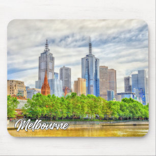 Schönes Melbourne, Australien Mousepad