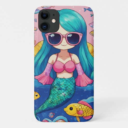 SCHÖNES MERMAID Case-Mate iPhone HÜLLE (Rückseite)