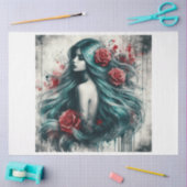 Schönes Mermaid-Tissue Paper Seidenpapier (Basteln)