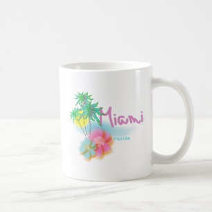 Schönes Miami Florida Kaffeetasse