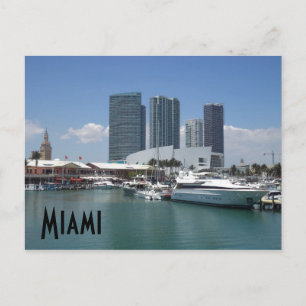 Schönes Miami Postkarte