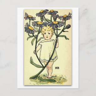 Schönes Michaelmas Daisy von NELLIE BENSON Postkarte