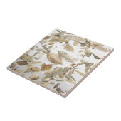 Schönes Microfossils-Fotomuster Fliese (Seite)