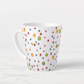 Schönes Mini-Fruchtmuster Milchtasse (Linke Ecke)