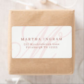 Schönes Minimalistisches Monogramm (Insitu)