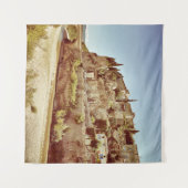 Schönes mittelalterliches Dorf Vaison la Romaine,  Wandteppich (Vorderseite (Horizontal))