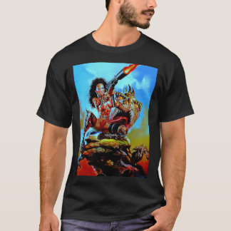 Schönes Modell Julie Strain Neon Button Up Womens  T-Shirt